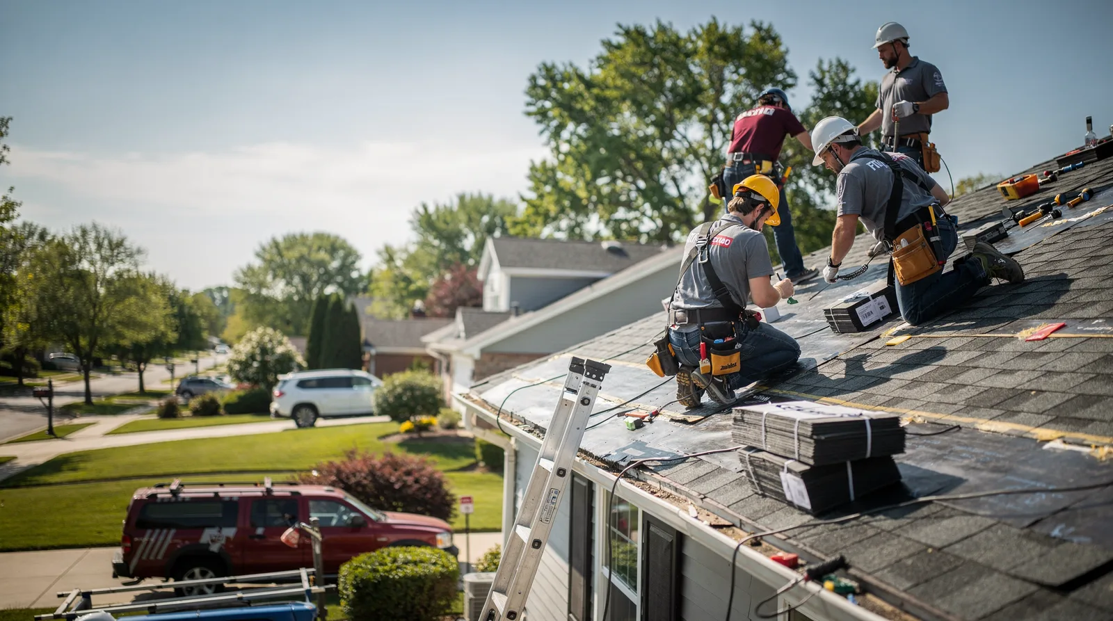 Roof Repair in Geneva, IL around you